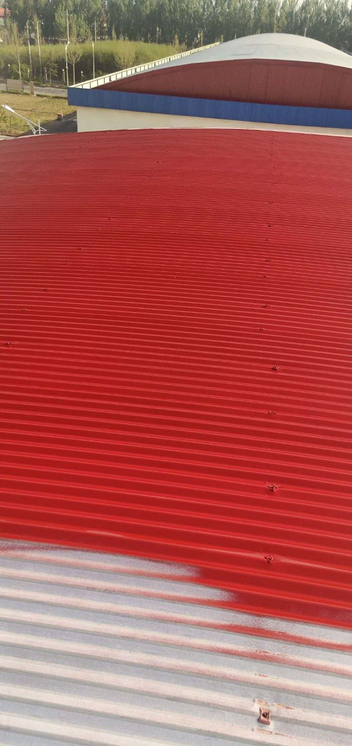 屋面彩鋼噴漆翻新防水嗎？